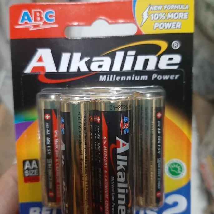 Batre Alkaline AA isi 6/ Alkaline ABC AA 4+2/Baerai ABC Alkaline AA