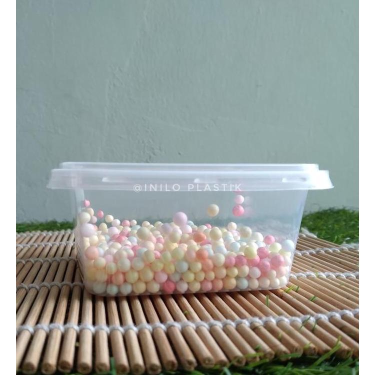 50 Pcs Thinwall DM 250 ml SQ / Thinwall Kotak Plastik 250 ml