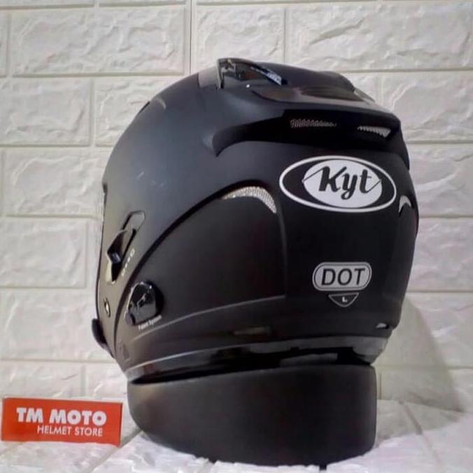 Helm KYT Galaxy Black Doff