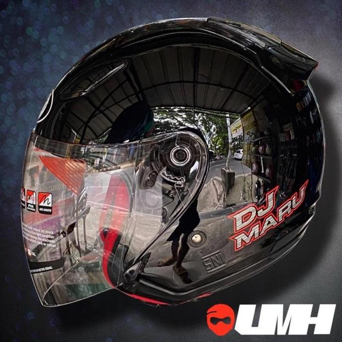 KYT DJ MARU POLOS ORIGINAL STANDAR DOT