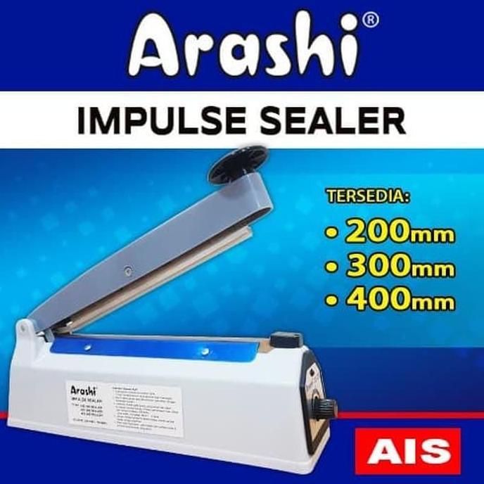 Impulse Sealer Arashi AIS-400 40 cm/ Sealer Plastik 40cm