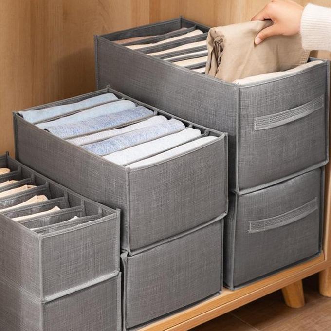 Storage Box Organizer Celana Dalam Sekat Laci Pakaian BH Kaos Kaki