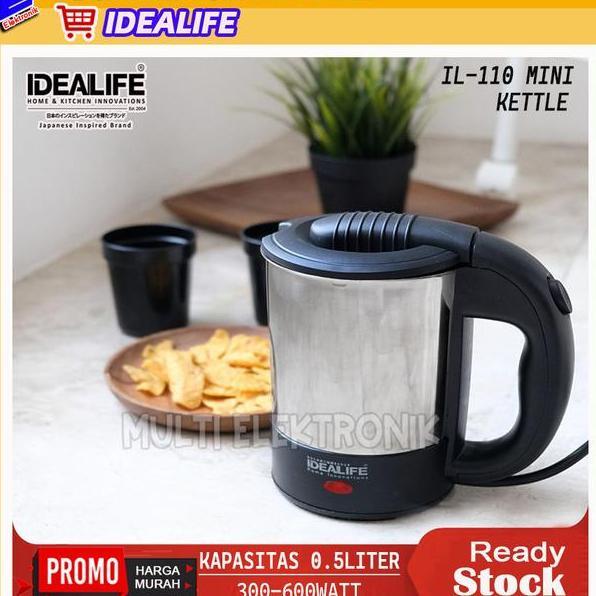 Electric Kettle Il110 Mini Teko Listrik Mini Kapasitas 0.5L