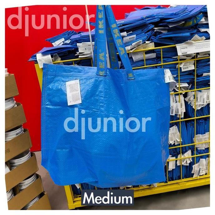 COD FRAKTA BRATTBY KANTONG PLASTIK TAS BELANJA / LAUNDRY BAG - IKEA