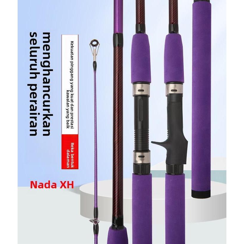 Shimano Joran Pancing Carbon 180-300Cm & Reel Metal Spinning 1 Set Murah Dengan Pengoperasian Halus 