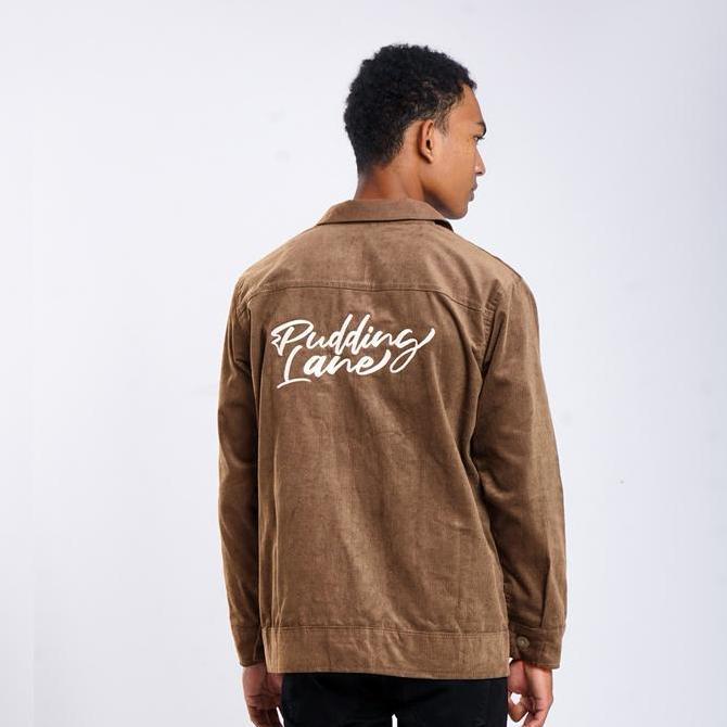 Promo Puddinglane Jaket Corduroy With Pocket Dominic COD