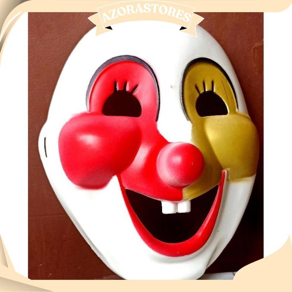 Topeng Badut Profesional, Topeng Badut Warna, Topeng Badut Painting, Topeng Pesta Best Seller