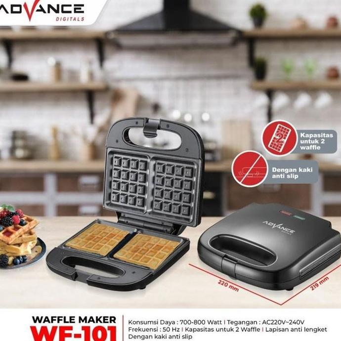 TERMURAH - Advance WF-101 Waffle Maker Pembuat Wafel ALAT MASAK WAFER LISTRIK