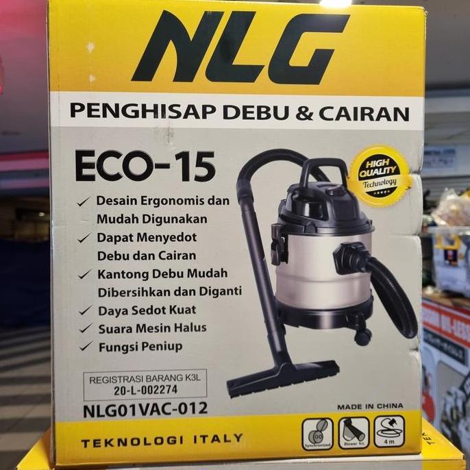 VACUM CLEANER NLG ECO15 VACCUM NLG MESIN PENGHISAP DEBU NLG ECO 15