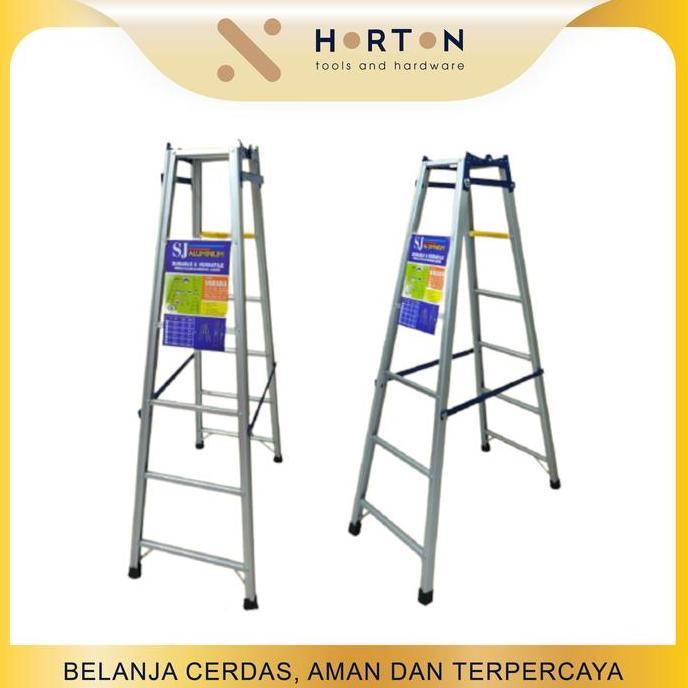 Tangga Lipat Aluminium Ukuran 1,75m / 175cm / Tangga Aluminium MUS