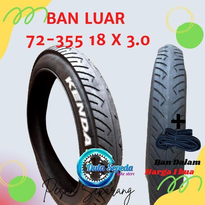 Promo Ban Sepeda 18 X 3.0 LUAR DAN PAKET LUAR DALAM COD