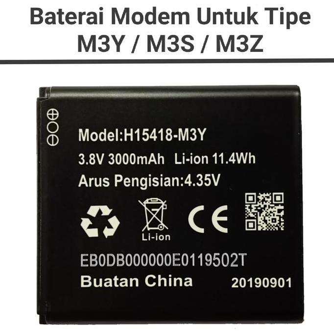 Baterai Batre Battery Modem Original Andromax M3Y M3Z M3S