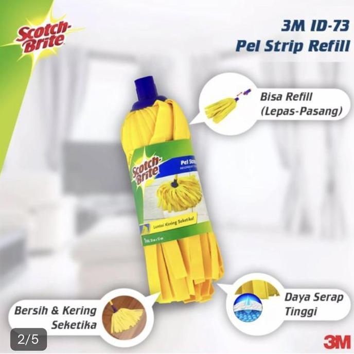 Refil 3M Scotch Brite Pel Strip Kuning Id -73 Promo Termurah