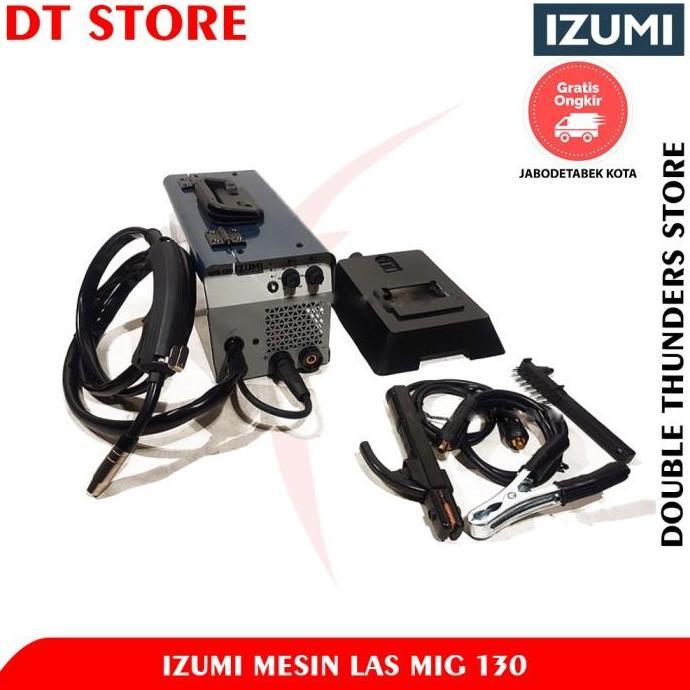 Promo Nlg Mig130 Mesin Las Tanpa Gas Co /Mesin Trafo Las Mma Mig Flux Core Cod