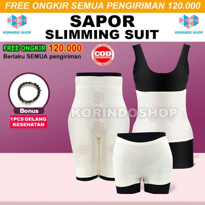 Sapor Slimming Suit Korset Pelangsing Original