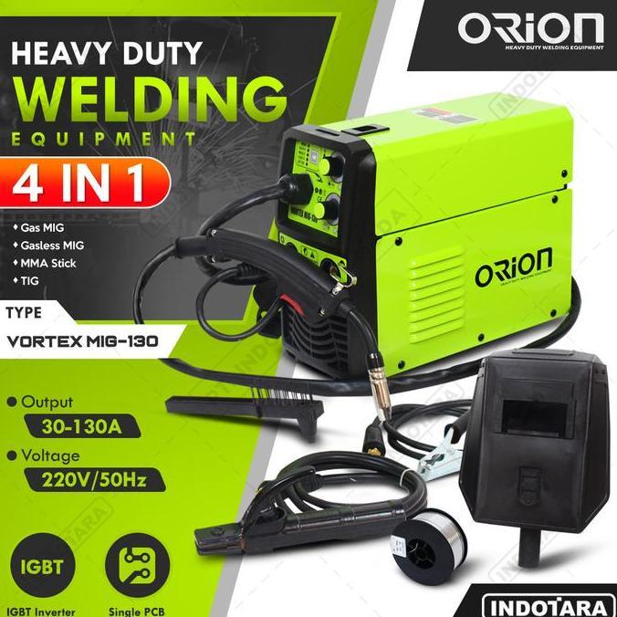 Promo Mesin Las Orion Mesin Las Mig Orion - Vortex Mig-130 Cod