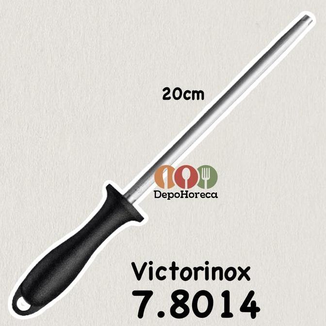 Victorinox 7.8014 Classic Honing Steel /  Asahan 8" Drat Halus / Pengasah Pisau / Butcher Sharpening