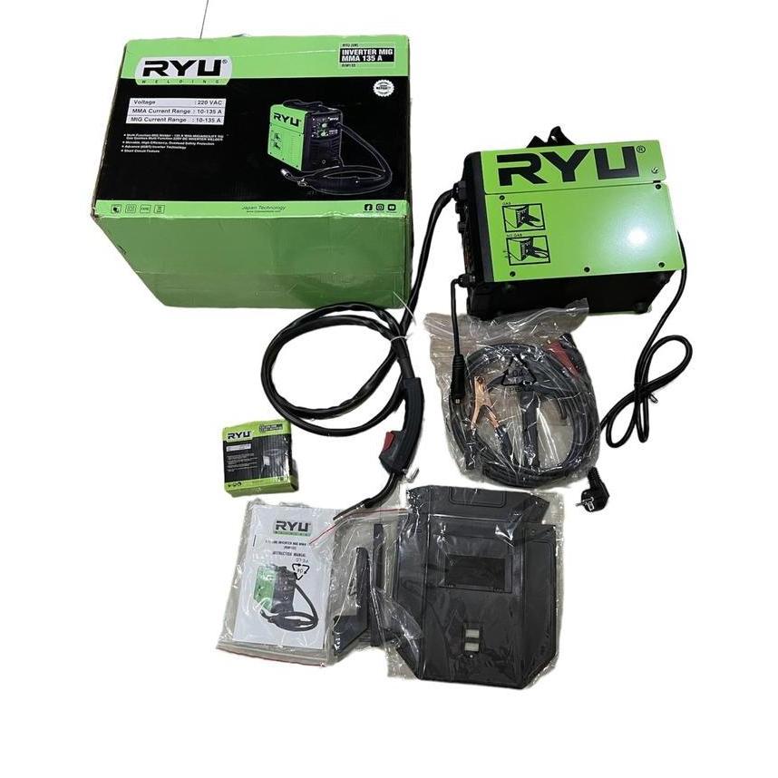 Promo Mesin Las Ryu Mig 135 A Co2 Trado Las Inverter Ryu 135 Cod