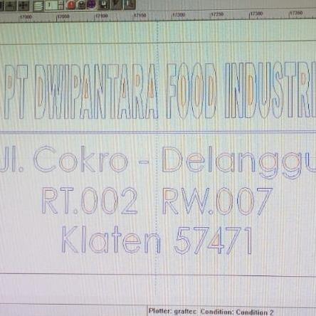 Nomor rumah stainless etching 30x60cm