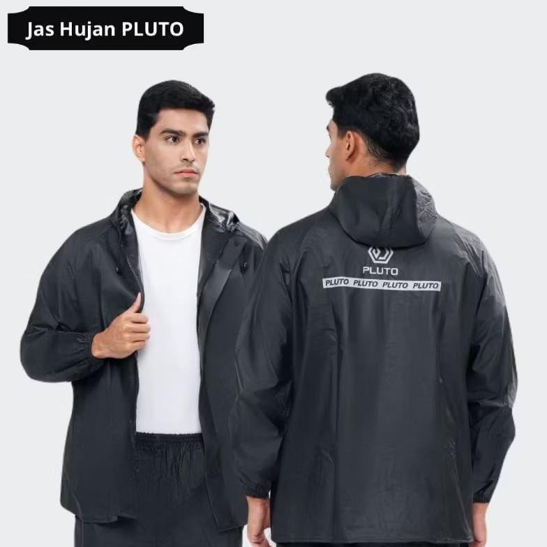 Jas Hujan Pluto Anti Rembes Setelan Pria Wanita Original Terbaik Jas Hujan Celana Jas Hujan
