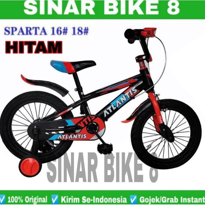 Promo Sepeda Anak Laki BMX ATLANTIS SPARTA Ban Jumbo 12 16 18 Inch COD