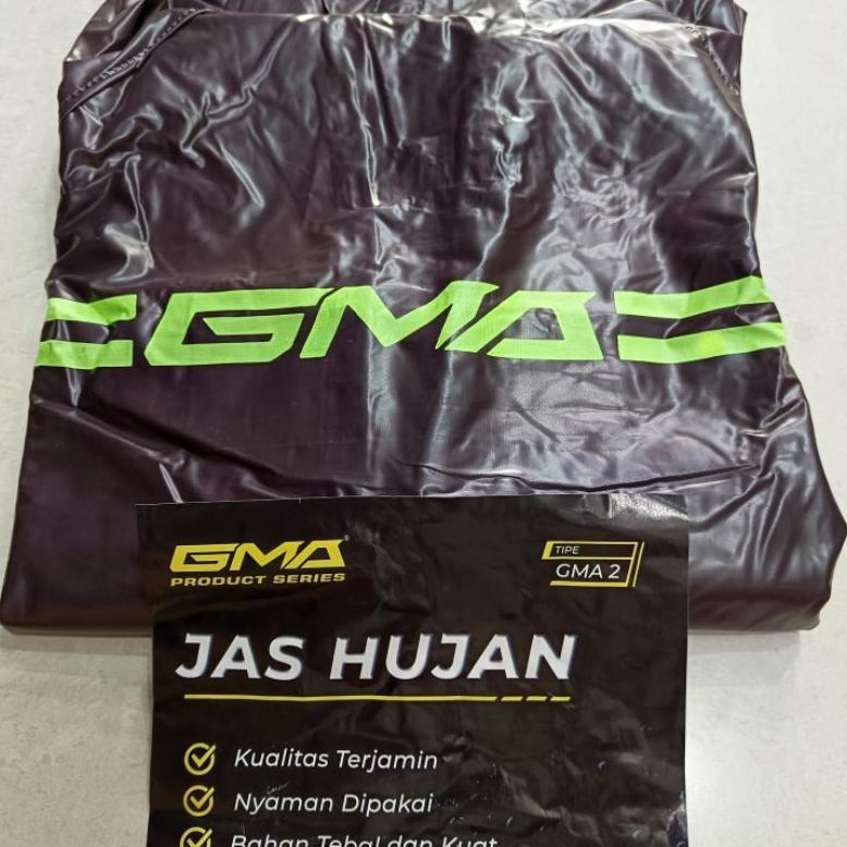 Raincoat GMA Pvc karet rubber / jas hujan legendaris / Jas hujan dewasa Terlaris Jas Hujan Karet Jas