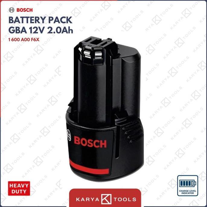 Bosch GBA Battery / Baterai 12V 2.0 Ah (F6X)