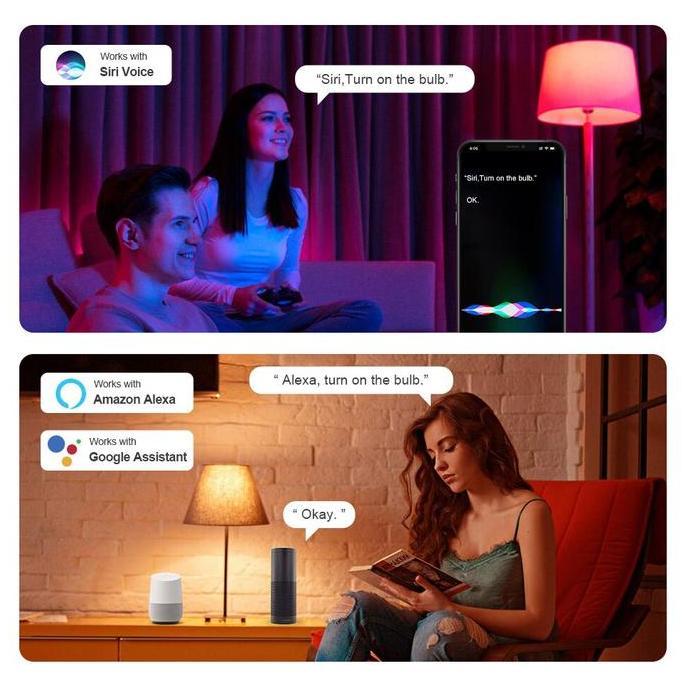 Promo Swa Tuya Wifi Smart Light Bulb E14 Rgbcw Dimmable Led Lamp Cod