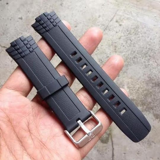 DA16 - Tali Jam Tangan Tali Q&Q Tali QQ Tali Karet M086J001Y Original