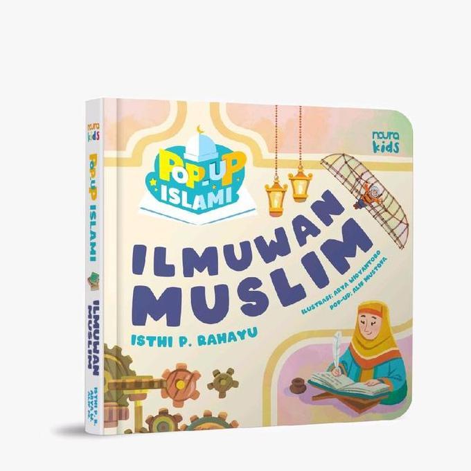 [Mizan] Buku Boardbook Anak Pop-Up Islami Ilmuwan Muslim