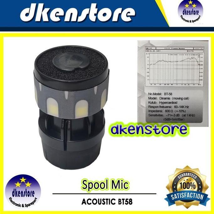 Spool Mic Acoustic BT58 Vocal Original