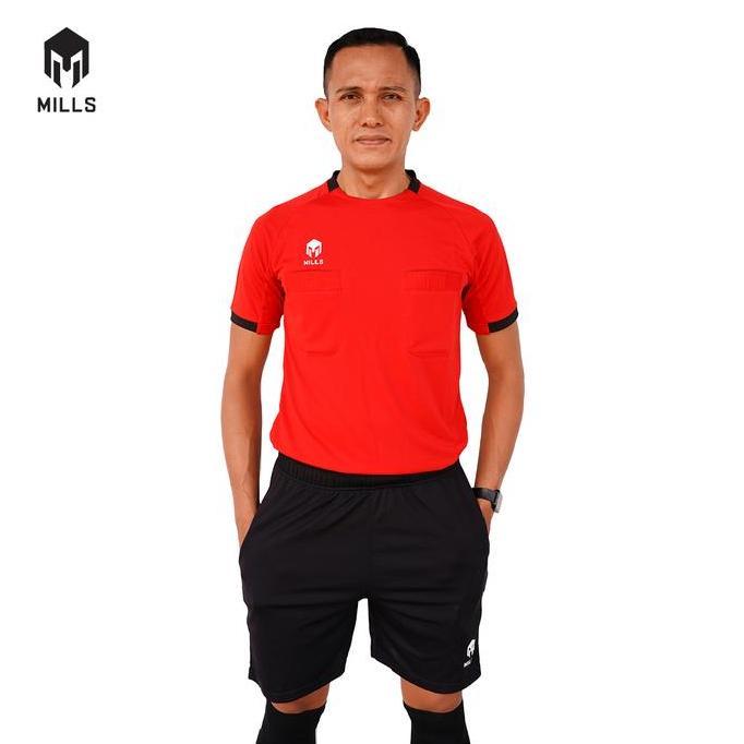 TERMURAH - Mills Baju Olahraga Jersey Wasit Sepakbola 1192