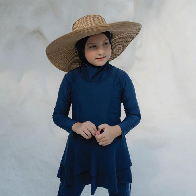 TERLARIS - Lee Vierra Layla Burqini Kids, Baju Renang Muslim Anak