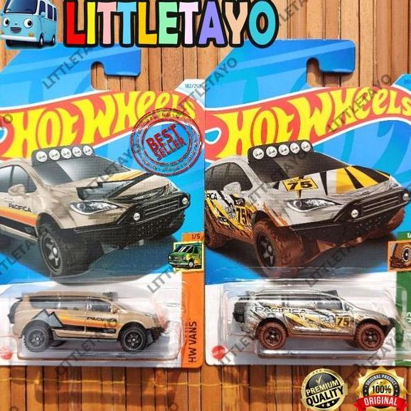 HOTWHEELS TH REG CHRYSLER PACIFICA 2021 PUTIH - HW TIRE SHOP MICHELIN