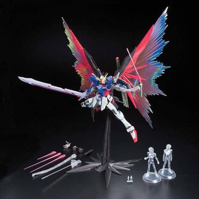 Bandai MG 1/100 Gundam Destiny Extreme Blast Mode ,full effect,chromed