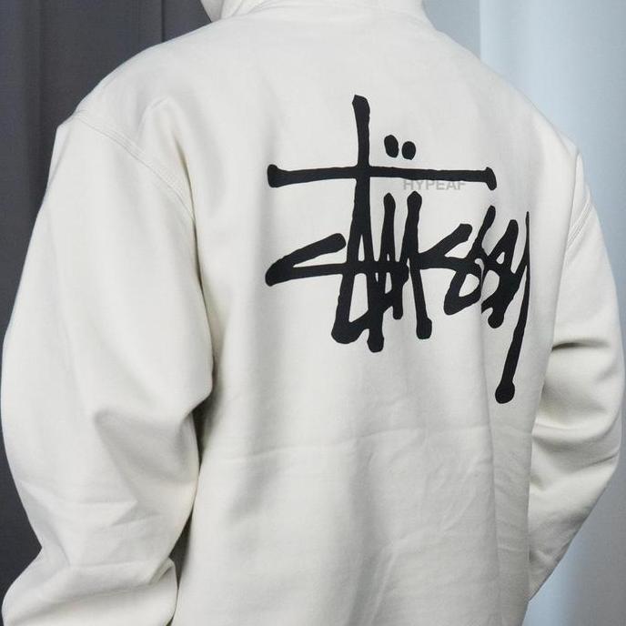 STUSSY Basic Stussy Cotton Hoodie [100% Authentic] LS