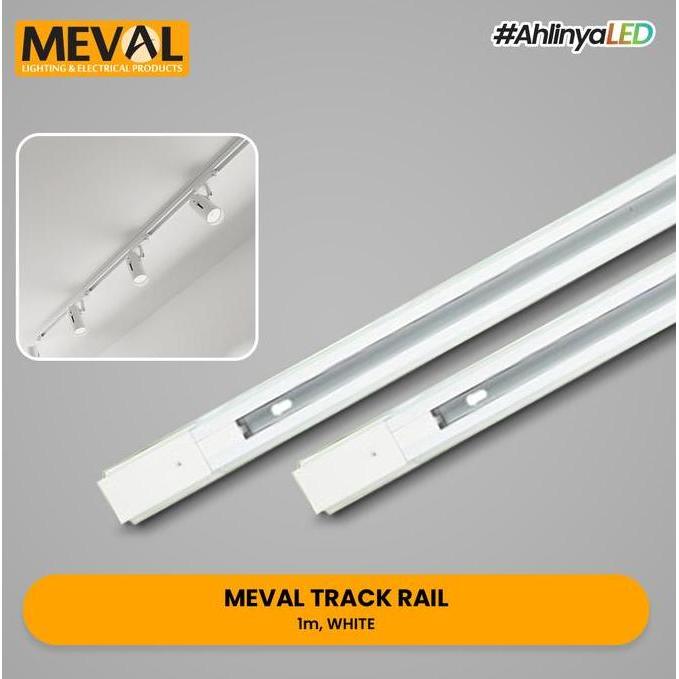 Premium MEVAL Track Rail Lampu Sorot Promo