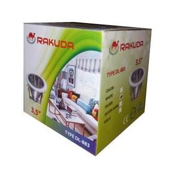 Premium Downlight 3 Inch Fitting Rumah Lampu Plafon 3" SILVER Promo