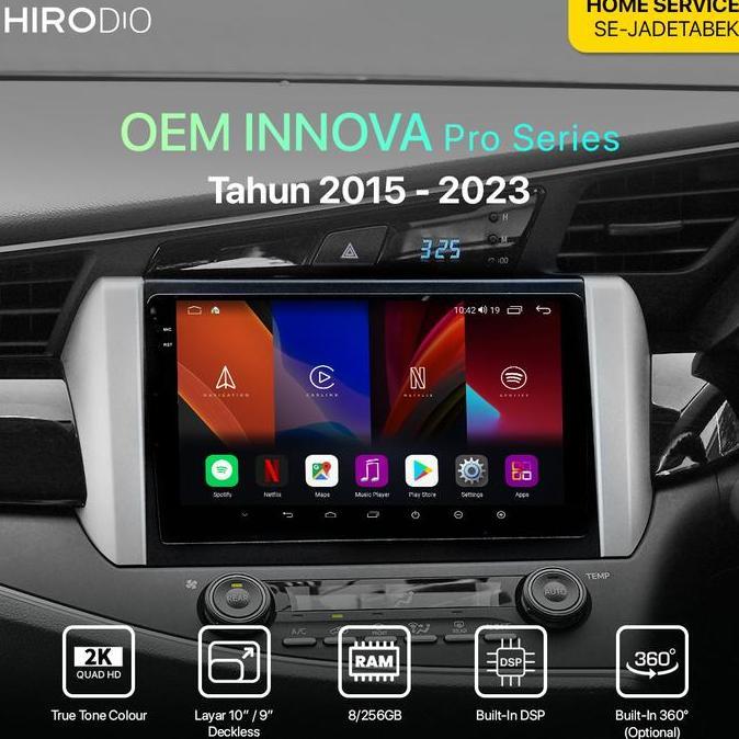 HIRODIO Headunit Alpha OEM Innova Pro Series - Headunit Android 9 inch