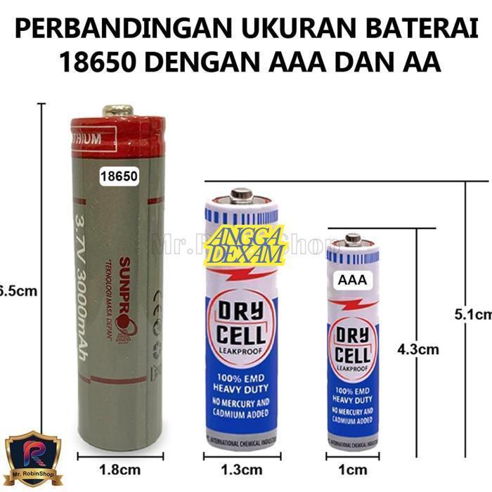 Anggadexam Dfg-88 Baterai Charge 18650 3.7V & 7.4V Sunpro Battery Li-On Rechargeable, Baterai Vape S