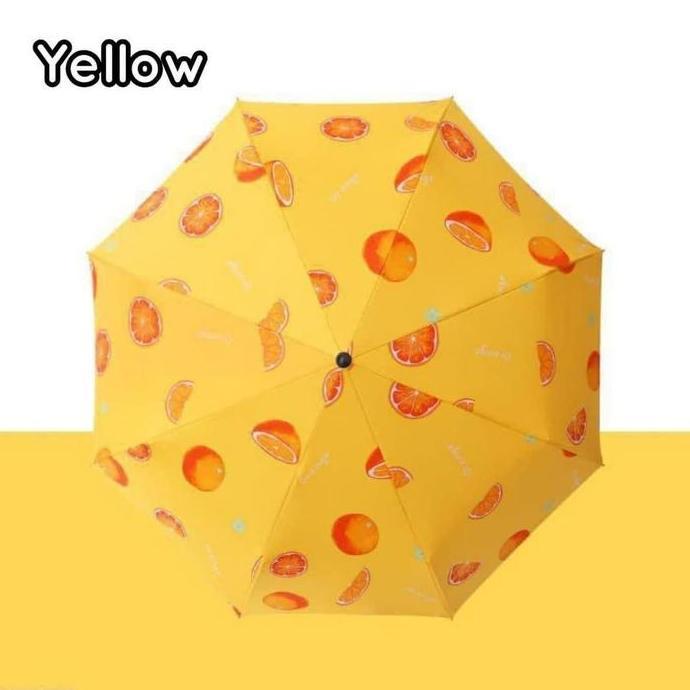 Promo Payung Lipat Otomatis Motif Buah One Klik Cod