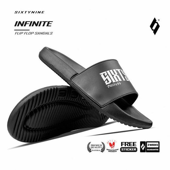 SIXTYNINE PROJECT - Infinite - Sandal Slide / Slip on / Sandal Pria