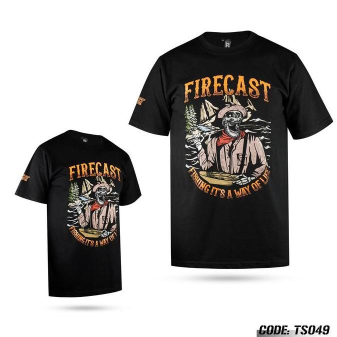 Firecast | Kaos Mancing | Baju Mancing | Firecast T-Shirt 049