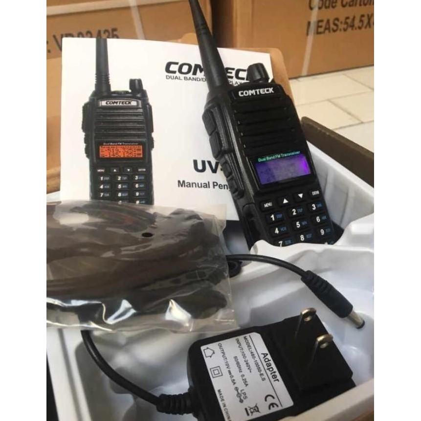 HT Handy Talkie Walkie Talkie Comteck UV-82 / UV82 Dual Band Original