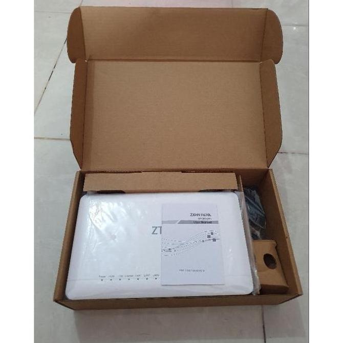 TERBARU ROUTER/MODEM/ONT/GPON ZTE F670L DUALBAND Original