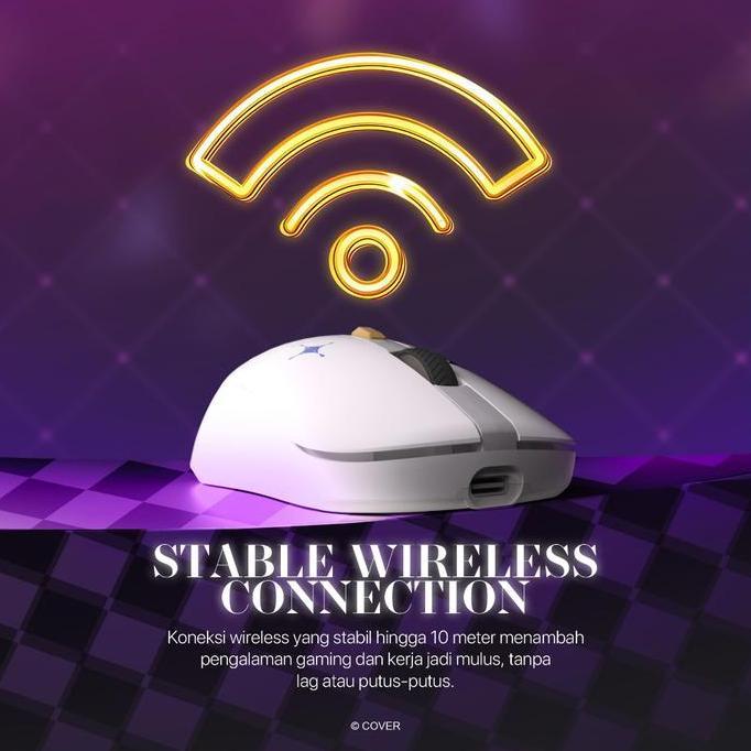 FANTECH x VESTIA ZETA HOLOLIVE EXCLUSIVE Limited Edition Deskmat MP905 & Mouse WG9 Gaming Wireless