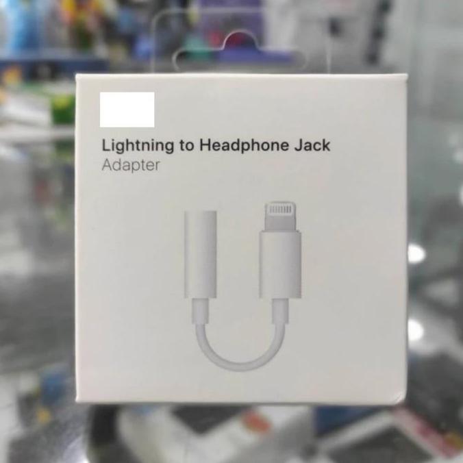 TERBARU - LIGHTNING TO HEADPHONE JACK ADAPTER FOR IPHONE 11 12 13 14 AUDIO EARPHONE