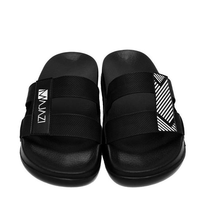 Sandal Slide Uni / Majazi - Lisbon Full Black