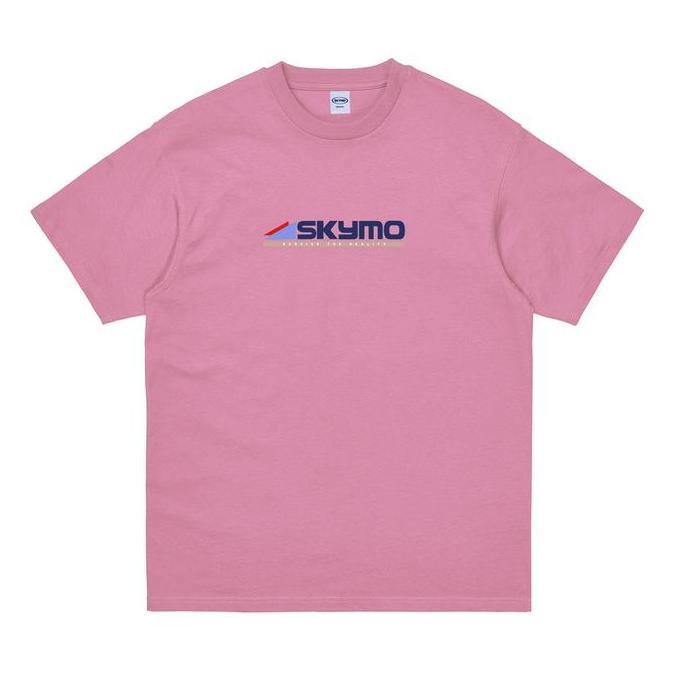 Kaos Pria Skymo Apparel shirt Beliefe Pink