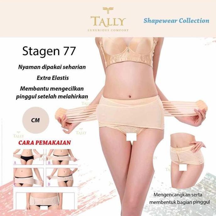 Promo TALLY stagen Pengecil pinggul St.77 stagen Pengecil pinggul COD